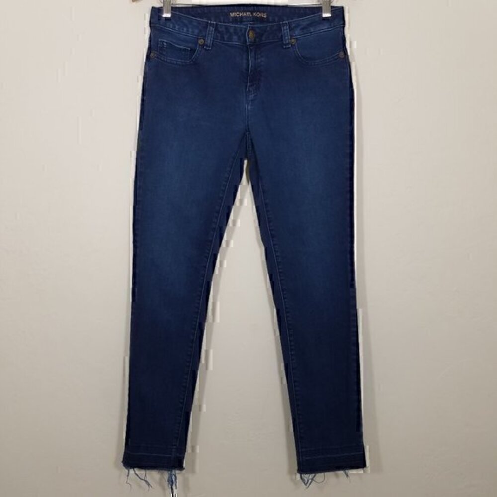 Michael Kors Izzy Skinny Raw Hem Jeans Size 2